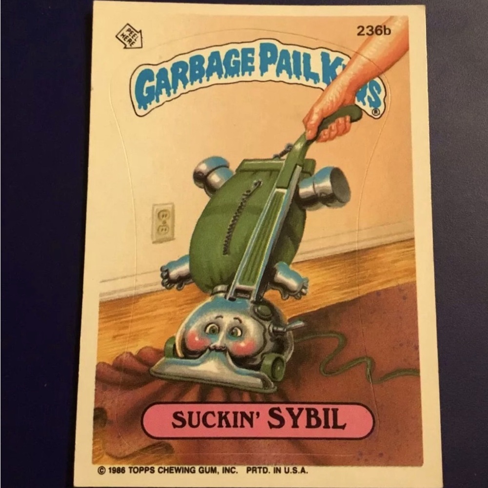 Garbage Pail Kids vintage card